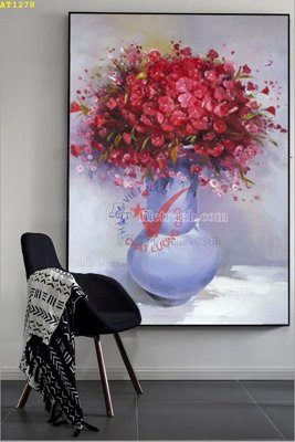 Hình ảnh file gốc File tranh hiện đại Sơn Dầu AT1278 cho in UV