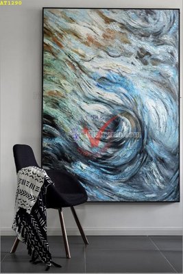 File tranh File tranh hiện đại Sơn Dầu AT1290 (gốc) in film