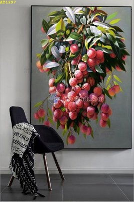 File tranh File tranh hiện đại Sơn Dầu AT1297 (bản gốc) in lụa dán tường