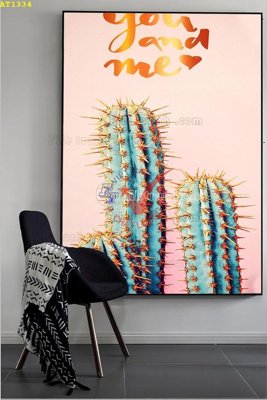 File gốc in mica File tranh hiện đại Sơn Dầu AT1334 chất lượng