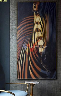 File ảnh File tranh hiện đại Sơn Dầu AT1419 (gốc) dùng in Pano