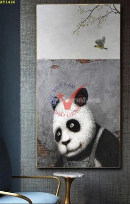 File in lụa File tranh hiện đại Sơn Dầu AT1426 (chất lượng cao) File tranh hiện đại Sơn Dầu AT1426