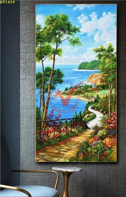 File tranh File tranh hiện đại Sơn Dầu AT1429 (gốc) chủ đề động vật