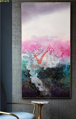 Tải file File tranh hiện đại Sơn Dầu AT1470 (ảnh gốc) file AI/EPS