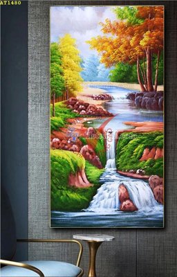 File tranh File tranh hiện đại Sơn Dầu AT1480 (gốc) chủ đề động vật