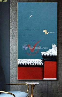 Download file tranh File tranh hiện đại Sơn Dầu AT1505 (file gốc PSD)