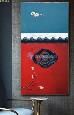 Tải file gốc File tranh hiện đại Sơn Dầu AT1506 (in không vỡ ảnh)
