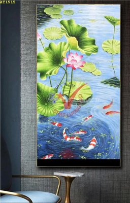 File tranh PSD File tranh hiện đại Sơn Dầu AT1515 chất lượng cao