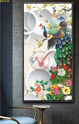 File gốc File tranh hiện đại Sơn Dầu AT1530 (chuẩn CMYK) cho nhà in