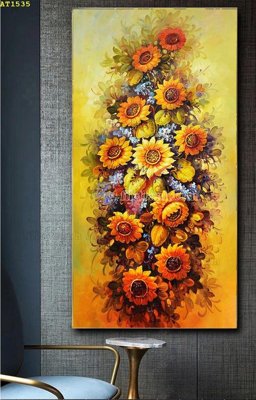 File PSD File tranh hiện đại Sơn Dầu AT1535 (chất lượng in ấn)