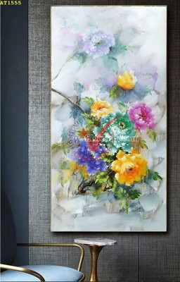 File gốc File tranh hiện đại Sơn Dầu AT1555 (PSD/TIFF) độ phân giải cao