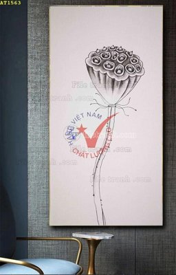 File tranh File tranh hiện đại Sơn Dầu AT1563 (ảnh gốc) in trần xuyên sáng