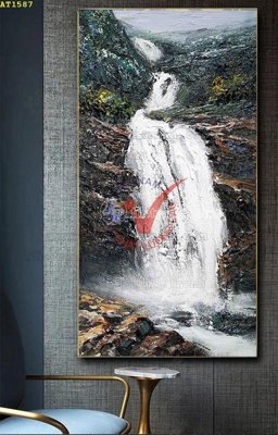 File gốc File tranh hiện đại Sơn Dầu AT1587 (ảnh chi tiết) để in lụa