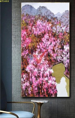 Tải file File tranh hiện đại Sơn Dầu AT1602 (gốc) làm file tranh quảng cáo