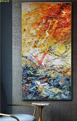 File tranh quảng cáo File tranh hiện đại Sơn Dầu AT1615 (download file gốc)