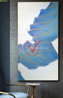 File PSD File tranh hiện đại Sơn Dầu AT1631 (gốc) cho in quảng cáo