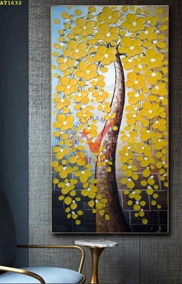 File gốc File tranh hiện đại Sơn Dầu AT1632 (PNG) trong suốt (transparent)