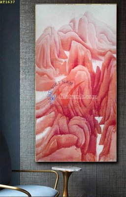 Tải file File tranh hiện đại Sơn Dầu AT1637 (gốc) chủ đề phong thủy