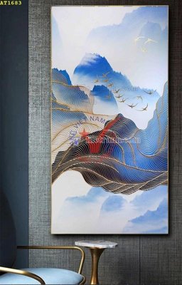 File tranh File tranh hiện đại Sơn Dầu AT1683 (ảnh gốc) độ nét vượt trội