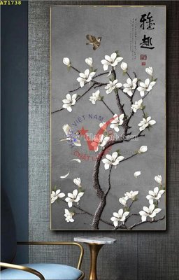 File tranh File tranh hiện đại Sơn Dầu AT1738 (bản gốc) in canvas