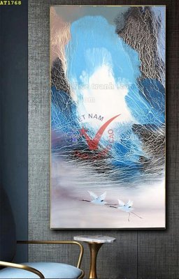 Tải file File tranh hiện đại Sơn Dầu AT1768 (ảnh gốc) file AI/EPS