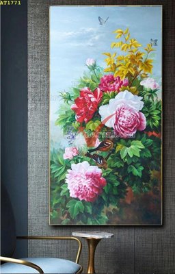 Download file gốc File tranh hiện đại Sơn Dầu AT1771 (in lụa) cao cấp