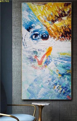 File PSD File tranh hiện đại Sơn Dầu AT1781 (chất lượng in ấn)