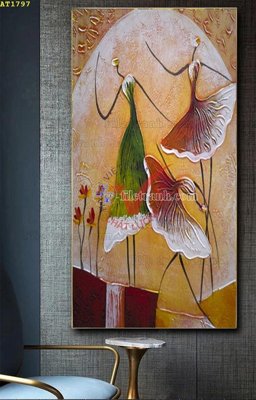 File gốc File tranh hiện đại Sơn Dầu AT1797 (chuẩn màu) cho in offset