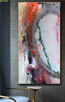 Tải file File tranh hiện đại Sơn Dầu AT1848 (gốc) làm file tranh quảng cáo