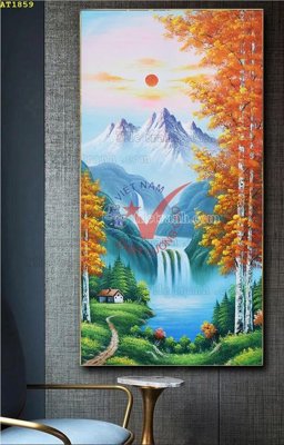 Mua file ảnh gốc File tranh hiện đại Sơn Dầu AT1859 (chất lượng cao)