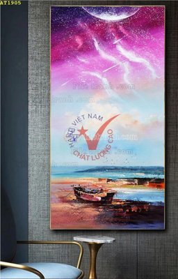 File gốc File tranh hiện đại Sơn Dầu AT1905 (ảnh chi tiết) để in ấn