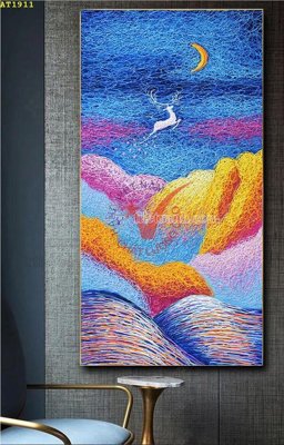 Download file gốc File tranh hiện đại Sơn Dầu AT1911 (độ nét cao)