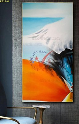 Chi tiết file gốc File tranh hiện đại Sơn Dầu AT1946 (cho in tráng gương)