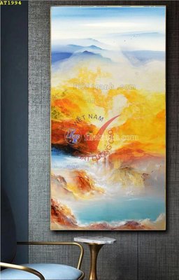 Tải file gốc File tranh hiện đại Sơn Dầu AT1994 (in khổ lớn) không mờ