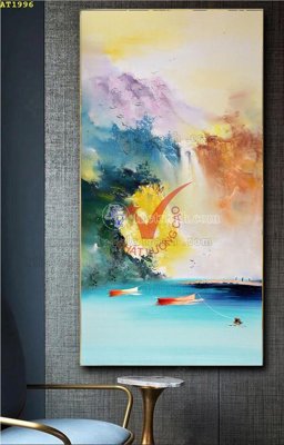 Hình ảnh file gốc File tranh hiện đại Sơn Dầu AT1996 (chất lượng cao)