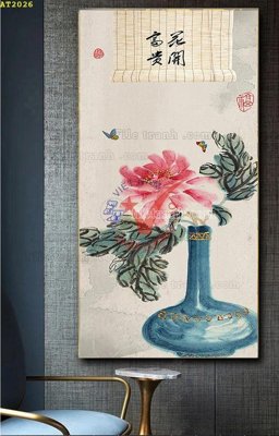 Ảnh gốc File tranh hiện đại Sơn Dầu AT2026 (siêu chi tiết) để in ấn