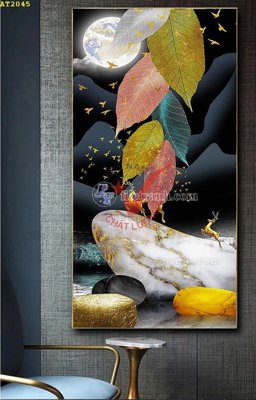 Tải file File tranh hiện đại Sơn Dầu AT2045 (ảnh gốc) file TIFF