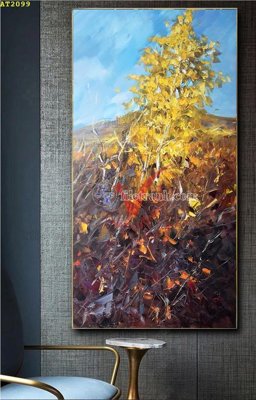 File in ấn File tranh hiện đại Sơn Dầu AT2099 (bản gốc) chất lượng cao