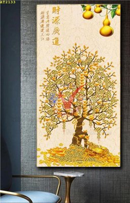 File tranh gốc File tranh hiện đại Sơn Dầu AT2133 chủ đề hiện đại