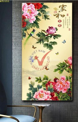 Download file File tranh hiện đại Sơn Dầu AT2151 (gốc) in mica cao cấp