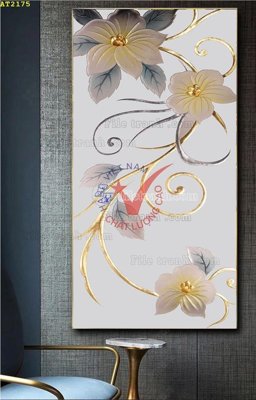 Download file File tranh hiện đại Sơn Dầu AT2175 (gốc) in mica ốp bếp