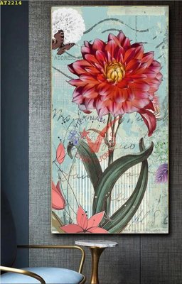 Ảnh mô tả file gốc in mica File tranh hiện đại Sơn Dầu AT2214