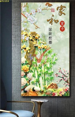 File PSD File tranh hiện đại Sơn Dầu AT2259 (nguyên gốc) chất lượng cao