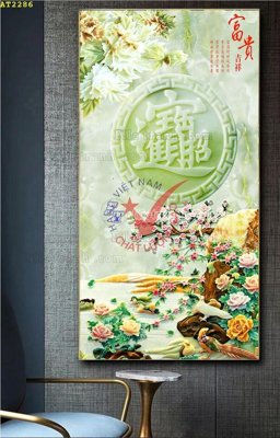 File gốc File tranh hiện đại Sơn Dầu AT2286 (thiết kế) cho in ấn