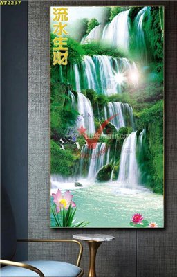 Tải file File tranh hiện đại Sơn Dầu AT2297 (gốc) in tranh tráng gương