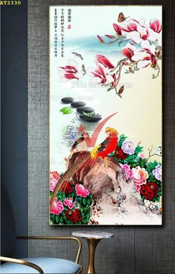 Tải file File tranh hiện đại Sơn Dầu AT2330 (ảnh gốc) in gạch 3D