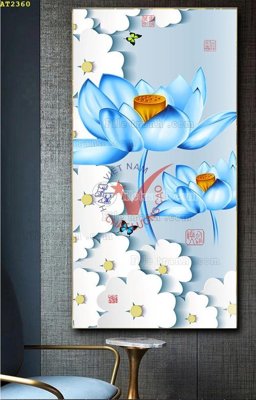 File PSD File tranh hiện đại Sơn Dầu AT2360 (bản gốc) độ phân giải cao