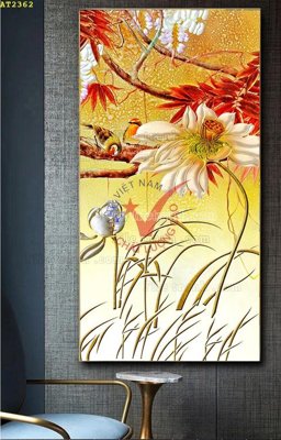 File in trần File tranh hiện đại Sơn Dầu AT2362 (bản gốc) 5D