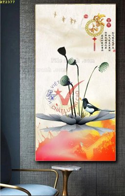File gốc File tranh hiện đại Sơn Dầu AT2377 (ảnh chi tiết) để in lụa