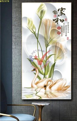 File tranh quảng cáo File tranh hiện đại Sơn Dầu AT2378 (download file gốc)